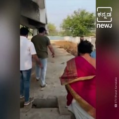 Actor Darshan visits Mantralayam