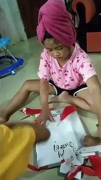 Unboxing Her Gift