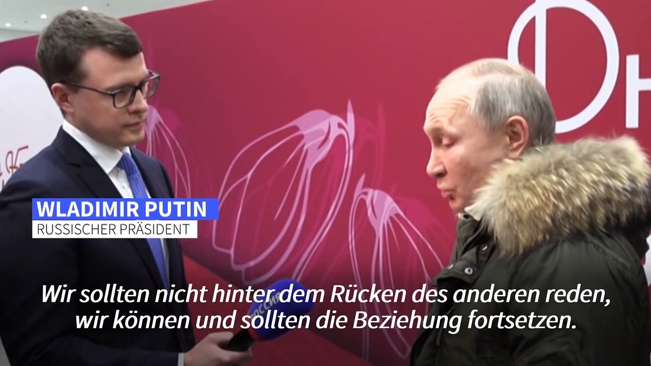 Putin will bald mit Biden sprechen - aber nicht am Wochenende