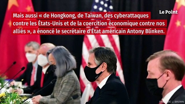 En Alaska, des échanges houleux entre la Chine et les États-Unis