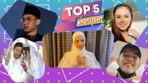 Top5 Spotlight: Romantis betul Aliff Aziz dan Bella Astillah, berbalas kata-kata cinta...