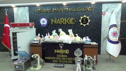 Başakşehir'de ayakkabı imalathanesine uyuşturucu operasyonu