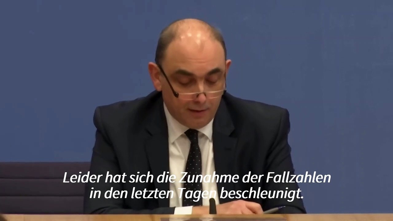 Corona-Zahlen wachsen laut RKI 'exponentiell'