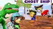 Dinosaur helps Paw Patrol Rex Rescue a Ghost Ship with the Charged Up Mighty Pups and the Funny Funlings in this Family Friendly Full Episode English Toy Story Video for Kids by Toy Trains 4U