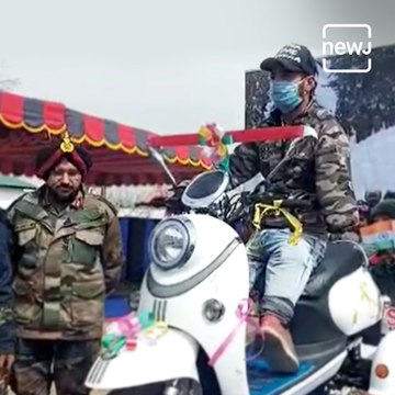 Indian Army Gives A Special Gift to This Disabled Boy So That He Can Continue His Education