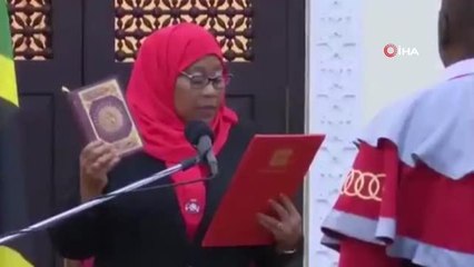 - Tanzanya'nın ilk kadın Devlet Başkanı Hassan yemin etti
