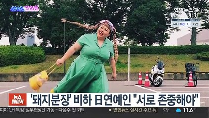 [SNS핫피플] '돼지분장' 비하 日연예인 "서로 존중해야" 外