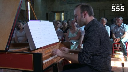 Scarlatti : Sonate pour clavecin en Ut Majeur K 527 L 458, par Bertrand Cuiller - #Scarlatti555