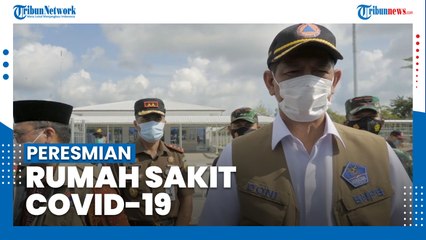 Doni Monardo Resmikan RS Covid-19 Ir. Soekarno di Bangka Belitung