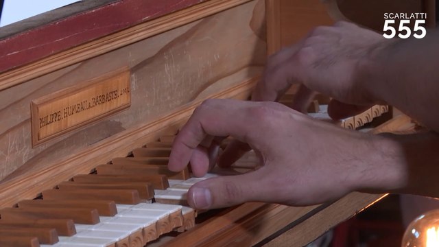 Scarlatti : Sonate pour clavecin en Fa Majeur K 44 L 432, par Bertrand Cuiller - #Scarlatti555