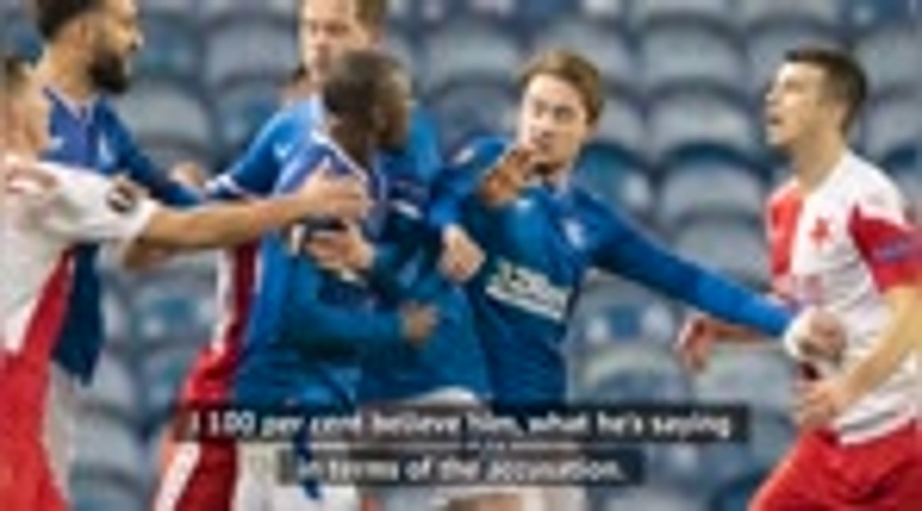 'I stand with Glen Kamara 100%' - Gerrard on racism row