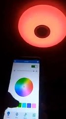 led Ceiling Lamp with Bluetooth speaker