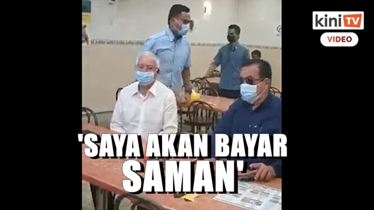 Najib akui kesilapan, sedia dikompaun tak imbas MySejahtera