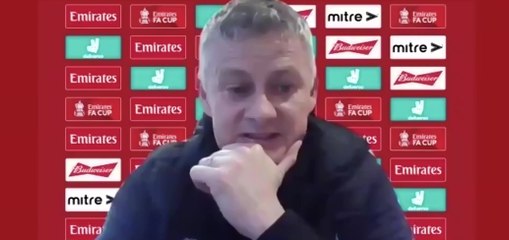 Solskjaer on Utd's FA Cup tie with Leicester