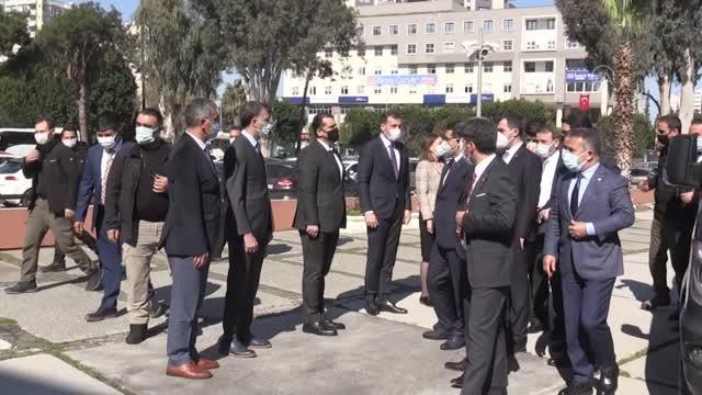 Enerji ve Tabii Kaynaklar Bakanı Dönmez, Adana Valiliğini ziyaret etti