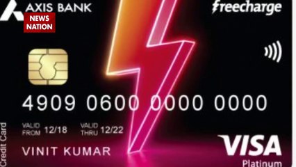 Get Cashback on every transaction of Axis Bank Freecharge Credit card