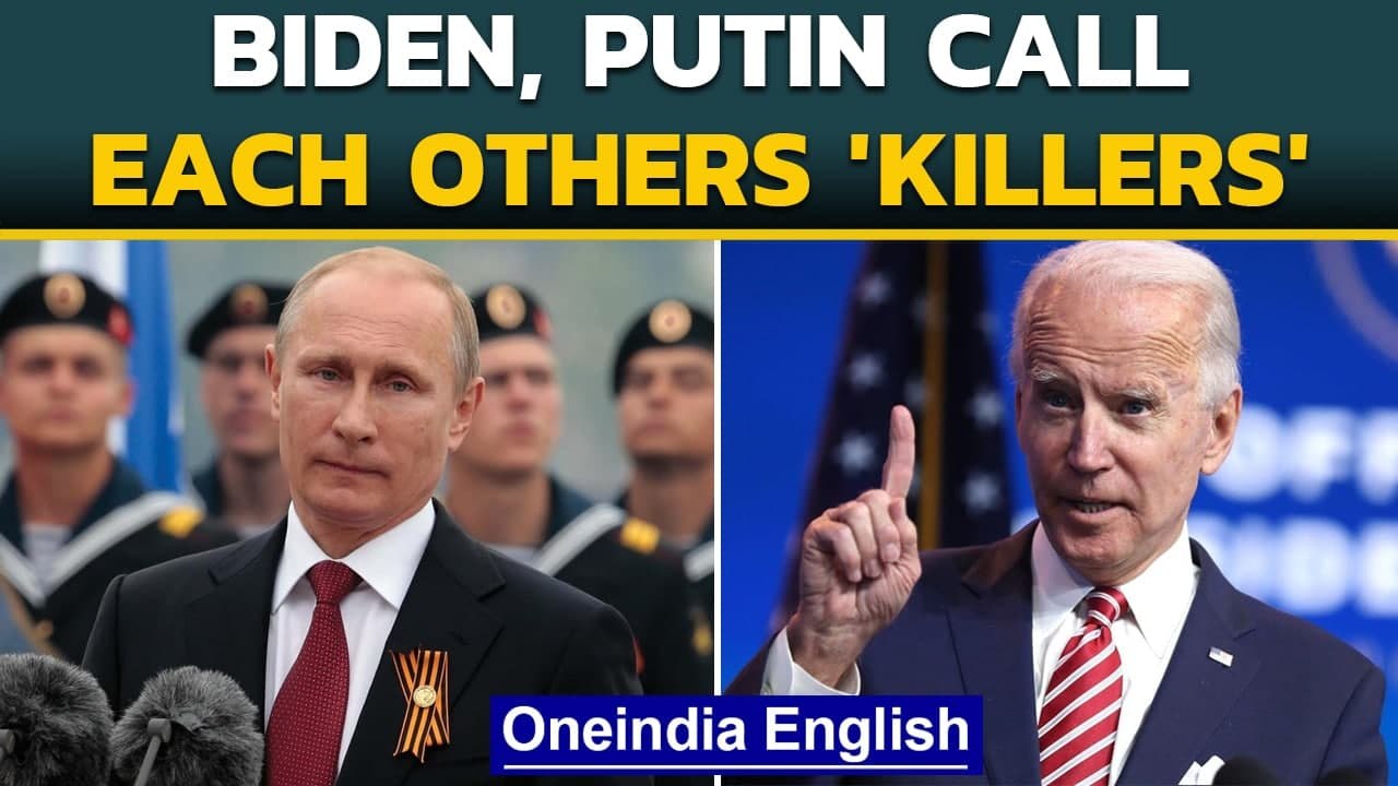 Russia-US tension intensifies as the leaders call each other Killers | OneIndia News