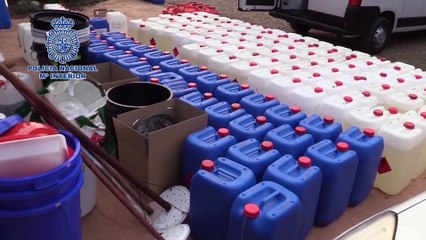 Desmantelan laboratorio clandestino capaz de producir 650 kg de cocaína al mes