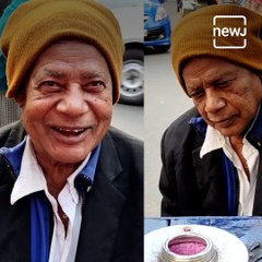 70 Years Old Handicapped Man Sells Cotton Candy