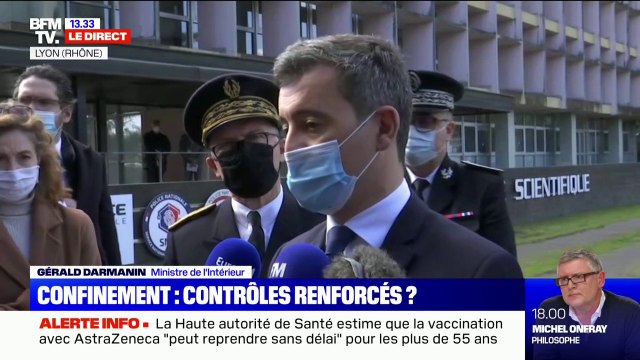 Gérald Darmanin sur les contrôles: Il y aura de la compréhension et de la pédagogie