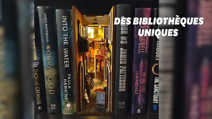 Les book nook, ces minis-mondes qui vont sublimer votre bibliothéque
