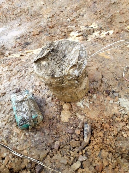 Bitlis'te 10 kilo amonyum nitrat ile güçlendirilmiş el yapımı patlayıcı ele geçirildi