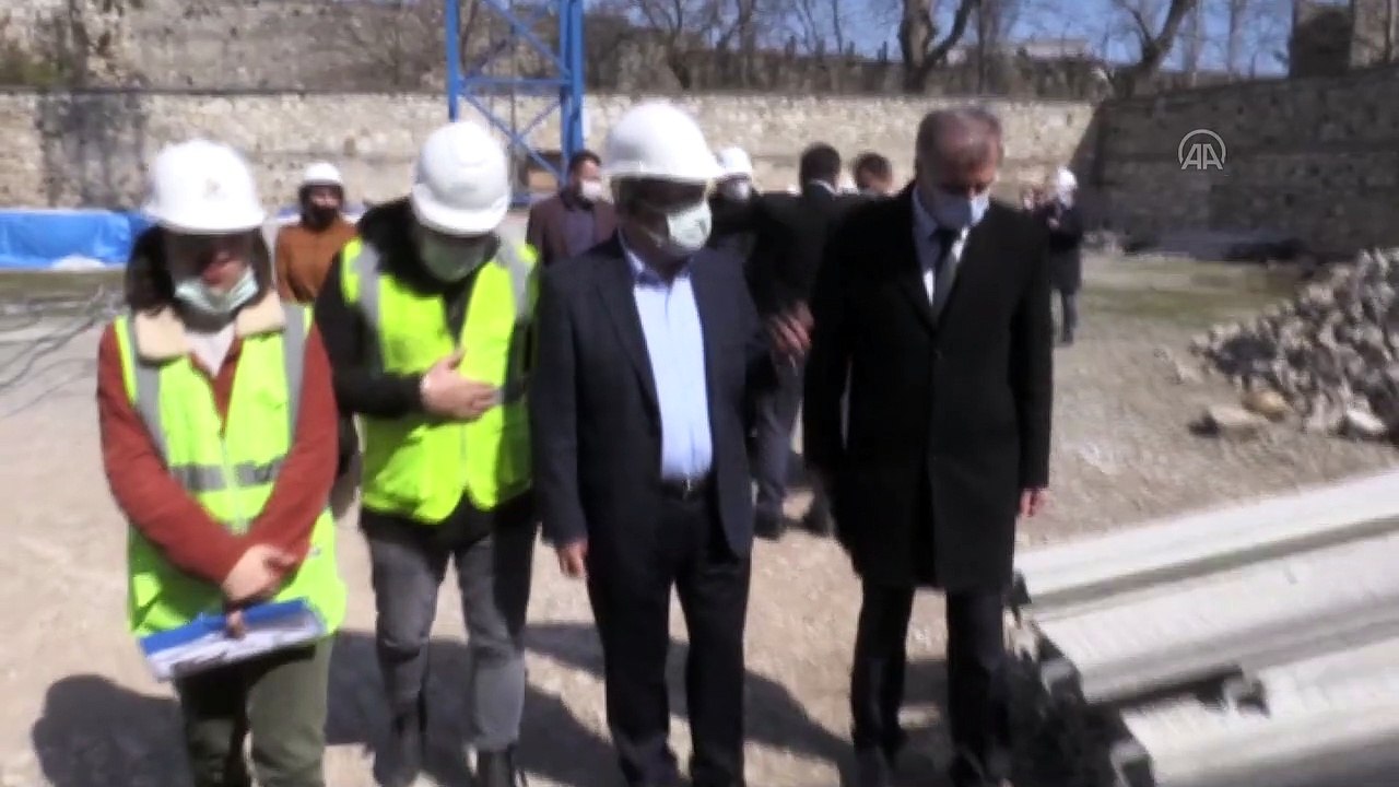 SİNOP - Tarihi Sinop Cezaevi ve Müzesi'nde restorasyon çalışmaları sürüyor