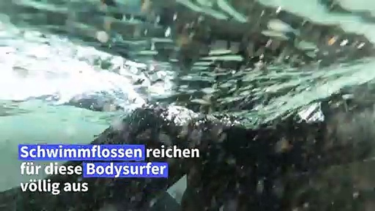 Wellenreiten ohne surfbrett