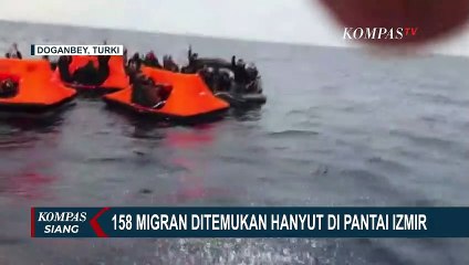 Ditemukan 158 Migran Hanyut di Laut Pantai Izmir Turki
