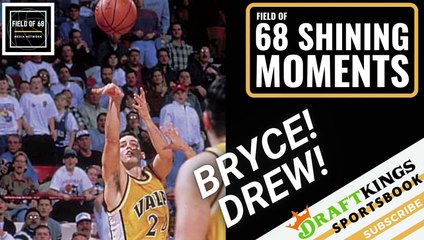Bryce, Homer Drew join Robbie Hummel to relive Valpo's legendary buzzer-beater! | 68 Shining Moments