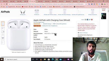 Apple AirPods with Charging Case (Wired) Handfree