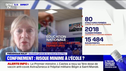 Le Syndicat National des Enseignements de Second degré demande "un calendrier" de vaccination pour le personnel éducatif