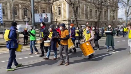 VİYANA - Avusturya'da iklim protestosu düzenlendi