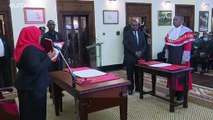 Letette az esküt Tanzánia első női elnöke