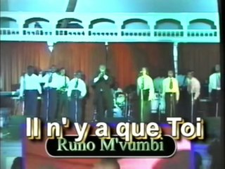 LIVE: RUNO M'VUMBI (LONDON 1999) IL N'YA QUE TOI
