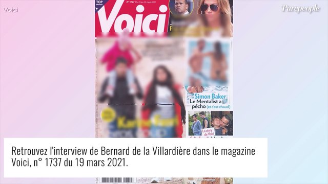 Bernard de la Villardière rêvait de faire un métier TRÈS différent : J'étais conditionné par ma mère