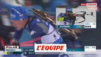 Hofer s'impose dans le sprint d'Östersund - Biathlon - CM (H)