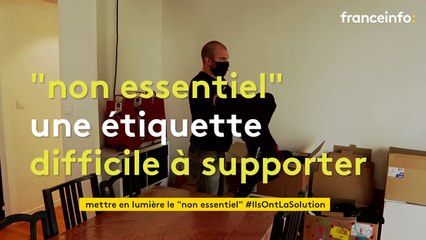“Non Essentiel”, la marque de vêtements qui soutient les professionnels privés de travail