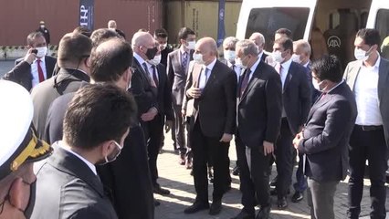 Mersin Uluslararası Limanı Genişleme Projesi temel atma töreni