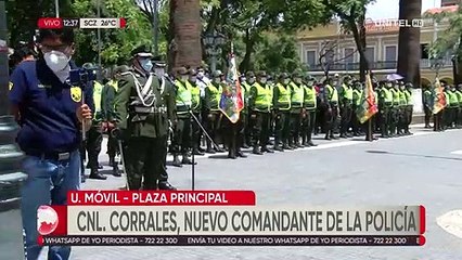 Cochabamba: Jhonny Corrales es el nuevo Comandante Departamental de la Policía