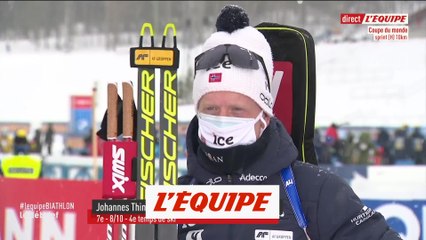 J. Boe : «C'est vraiment frustrant» - Biathlon - CM (H)