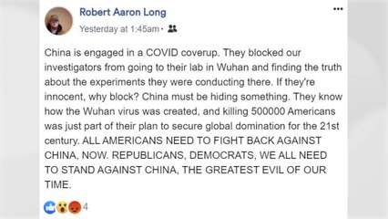 SNS에 퍼진 연쇄 총격범 중국 혐오 글 "가짜" / YTN