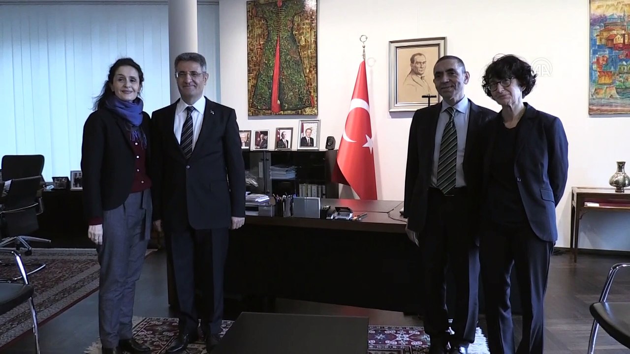 BERLİN - BioNTech'in kurucu ortağı Prof. Dr. Uğur Şahin AA'ya konuştu (1)