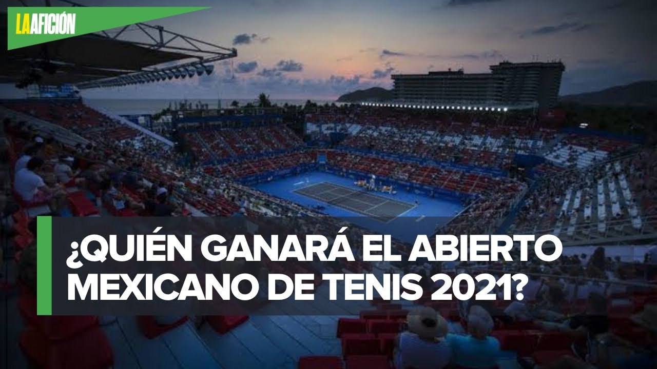 ¿Quién es el favorito para ganar el abierto Mex...