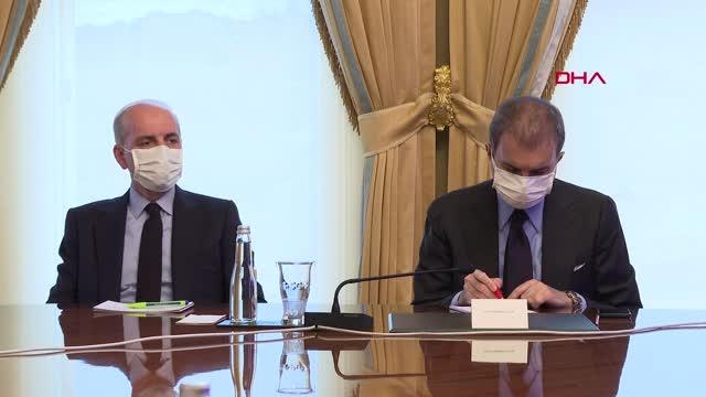 CUMHURBAŞKANI ERDOĞAN, AB KOMİSYONU BAŞKANI VE AB KONSEYİ BAŞKANI İLE GÖRÜŞTÜ