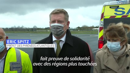 Transfert de patients Covid: les Pyrénées-Atlantiques accueillent deux patients d'Ile-de-France
