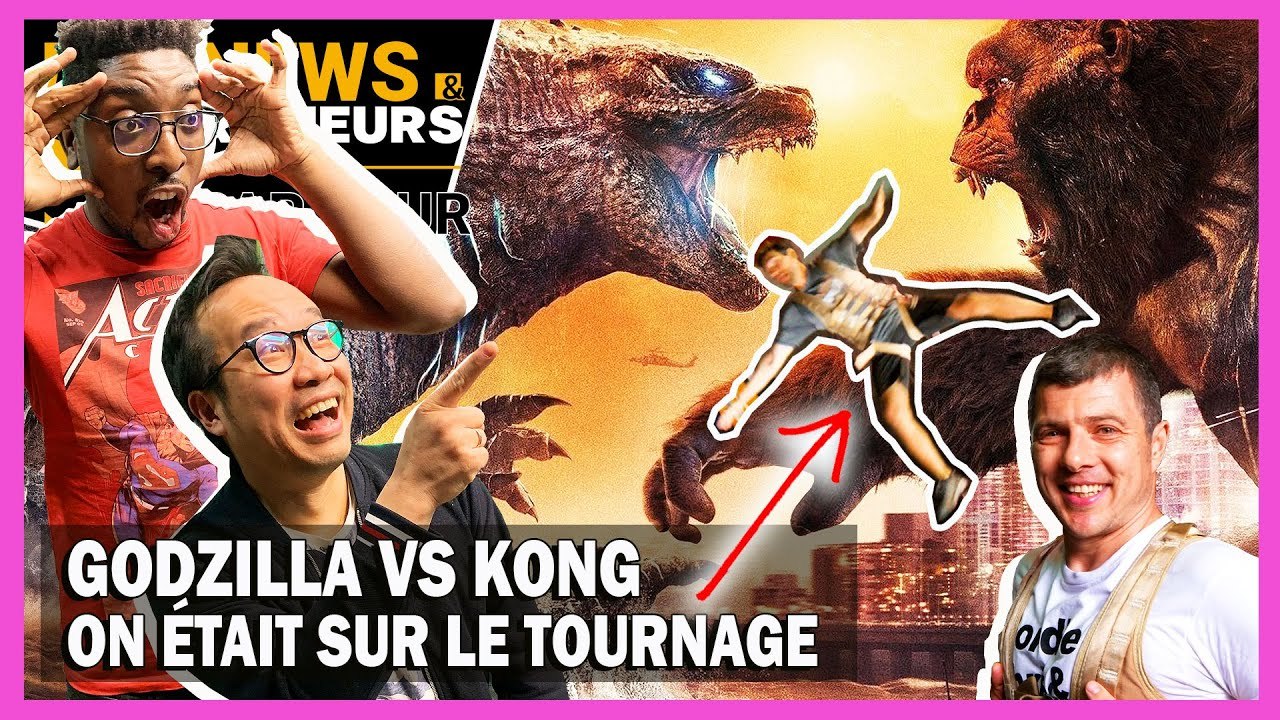 GODZILLA VS KONG : ON ÉTAIT SUR LE TOURNAGE ET ON A FAIT DES CASCADES