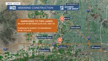 Weekend construction projects for the Valley March 19-22