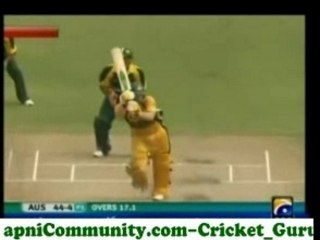 Pak u19 v aus u19 4th qf wc (aus inning)p6 hq