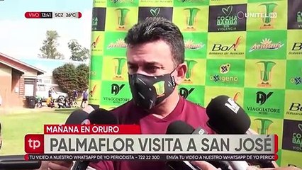 Palmaflor jugará su partido reprogramado contra San José este sábado